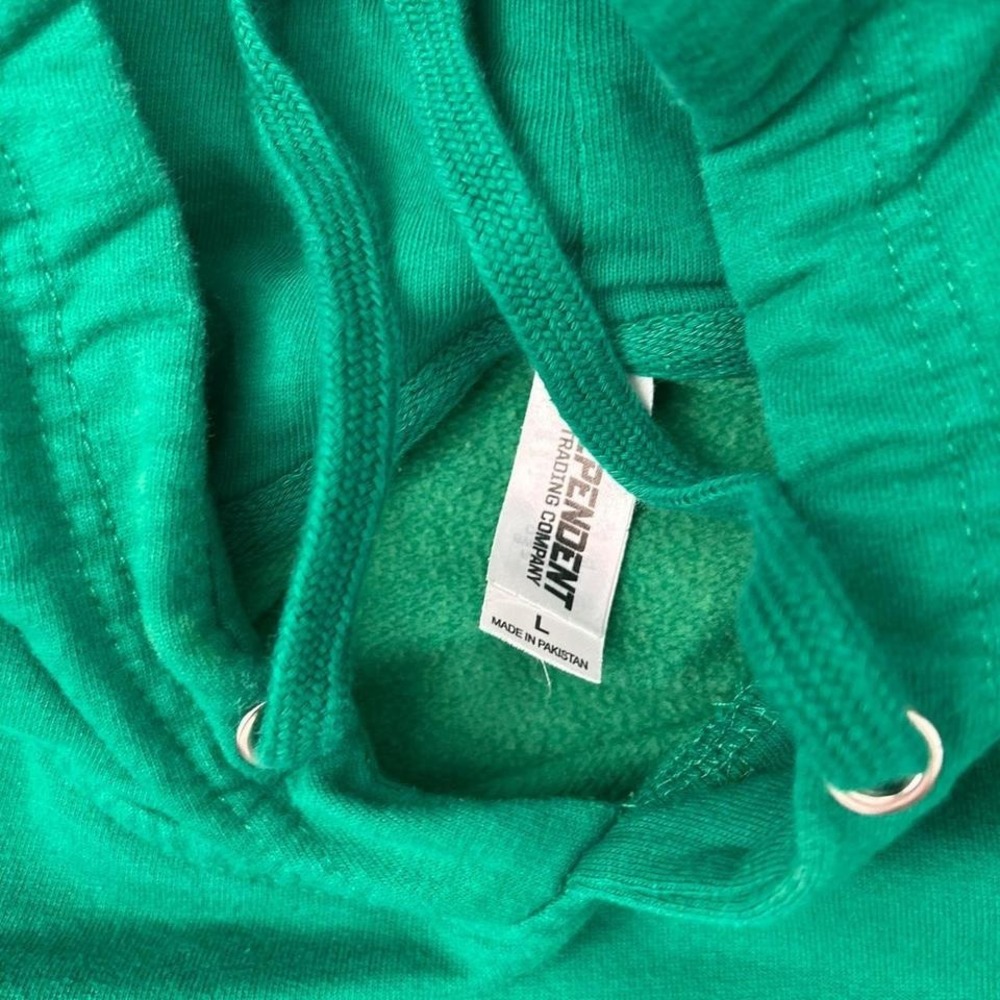 Green "Rise" hoodie‎ - Picture 2 of 3